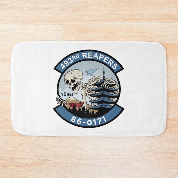Item preview, 493rd Fighter Squadron Reapers F-15C Yūrei Commemorative Graphic designed and sold by CharlieDesings.