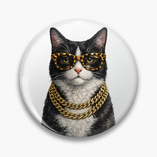 Item preview, Chic Tuxedo Cat  designed and sold by DigiAngDesigns.