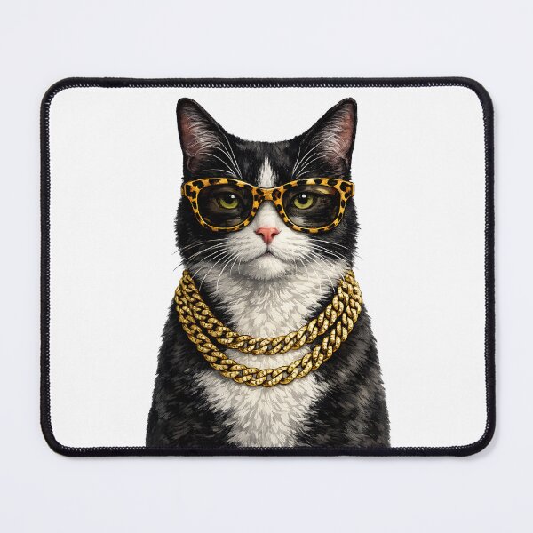 Item preview, Chic Tuxedo Cat designed and sold by DigiAngDesigns.