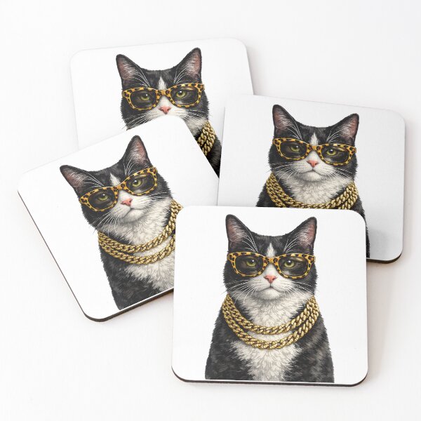 Item preview, Chic Tuxedo Cat  designed and sold by DigiAngDesigns.