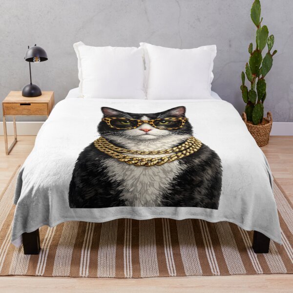 Artikelvorschau, Schicke Tuxedo-Katze entworfen und verkauft von DigiAngDesigns.