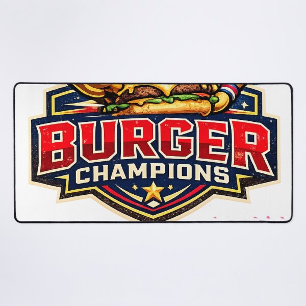 Item preview, Burger Champions: Sports Athlete Cheeseburger Basketball Powerful Victory designed and sold by irfanshikh.