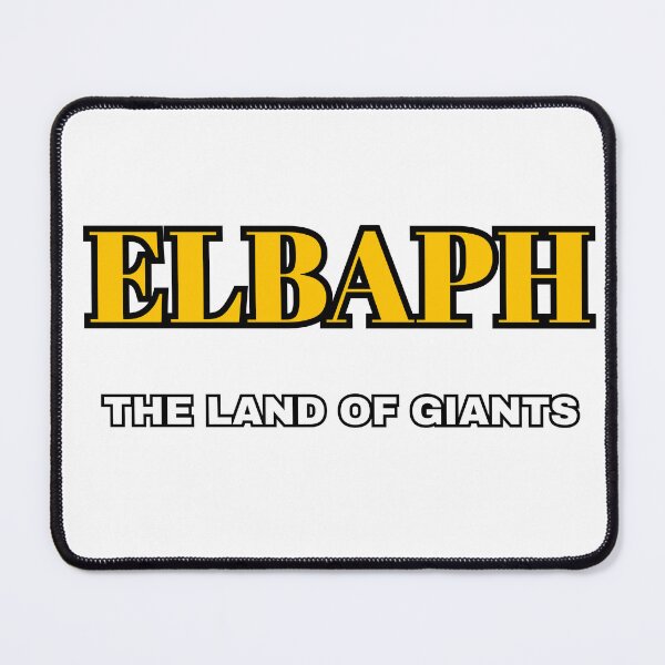Item preview, Elbaph The Land Of Giants Anime Text Meme designed and sold by cat-00.