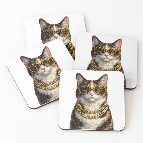 Item preview, Chic Calico Cat  designed and sold by DigiAngDesigns.