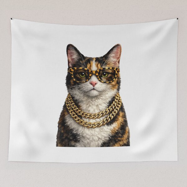 Item preview, Chic Calico Cat  designed and sold by DigiAngDesigns.