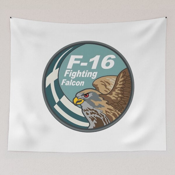 Item preview, F-16 Fighting Falcon Military Aviation Emblem designed and sold by CharlieDesings.