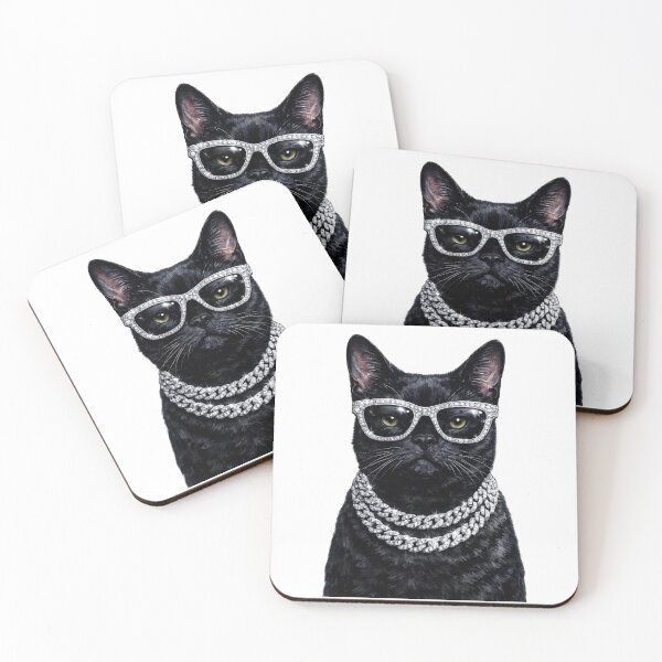 Item preview, Chic Black Cat  designed and sold by DigiAngDesigns.
