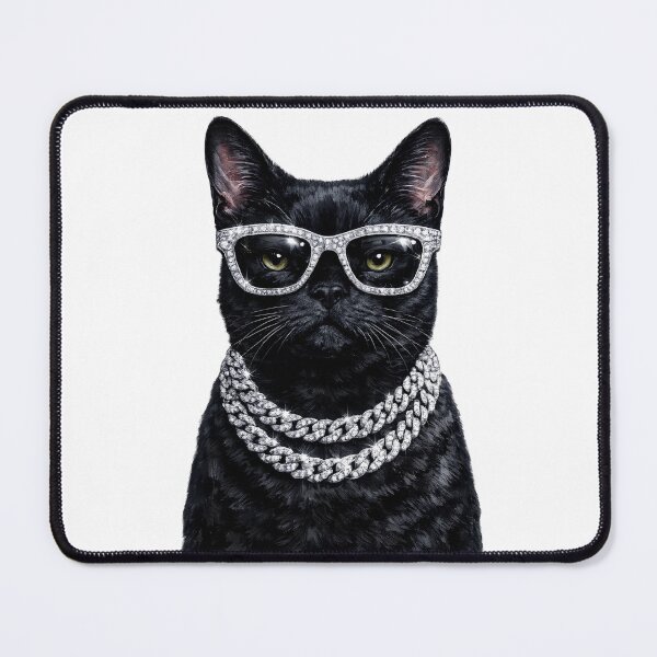Item preview, Chic Black Cat  designed and sold by DigiAngDesigns.