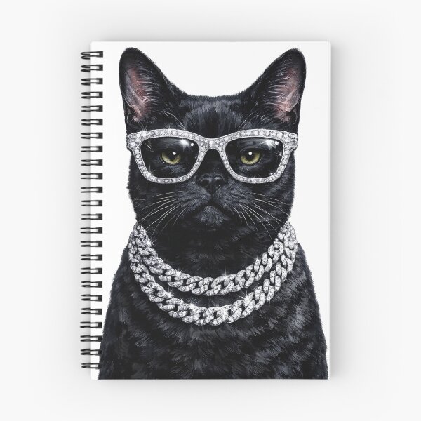 Item preview, Chic Black Cat  designed and sold by DigiAngDesigns.