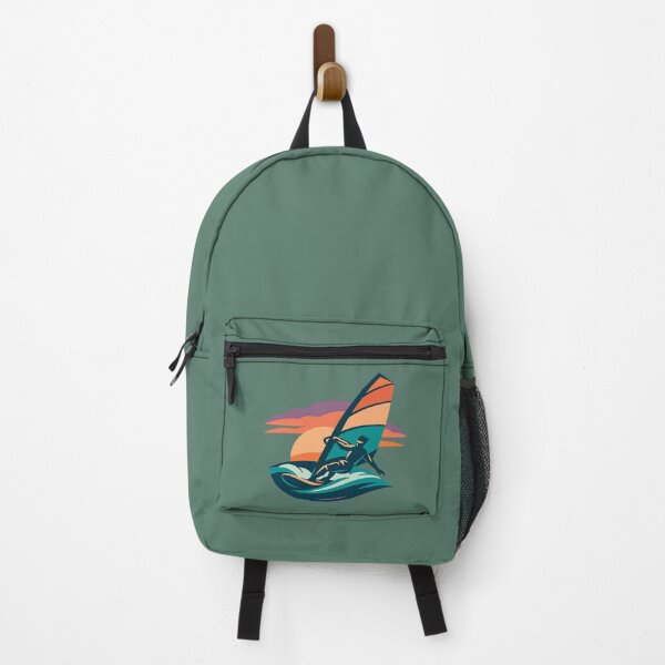 Item preview, Sea Vibes - Dynamic Windsurfer Sunset designed and sold by SilentPowerArt.