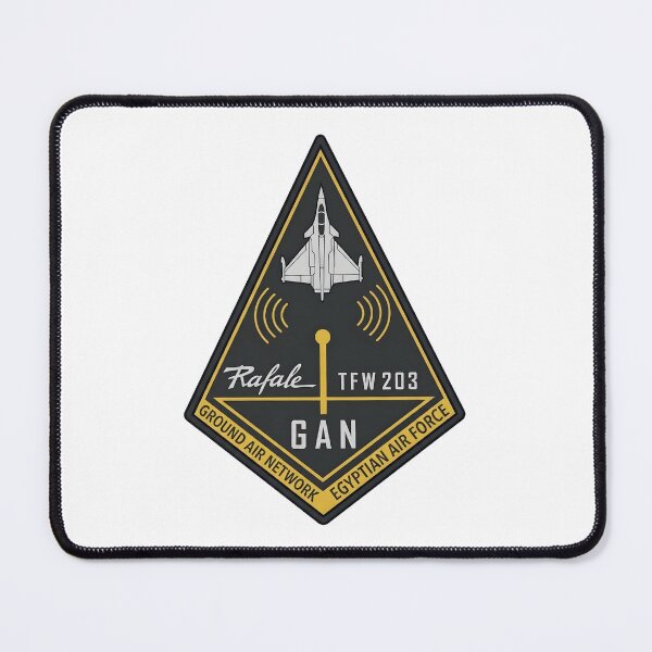 Item preview, Egyptian Air Force Rafale TFW 203 Ground Air Network Emblem designed and sold by CharlieDesings.