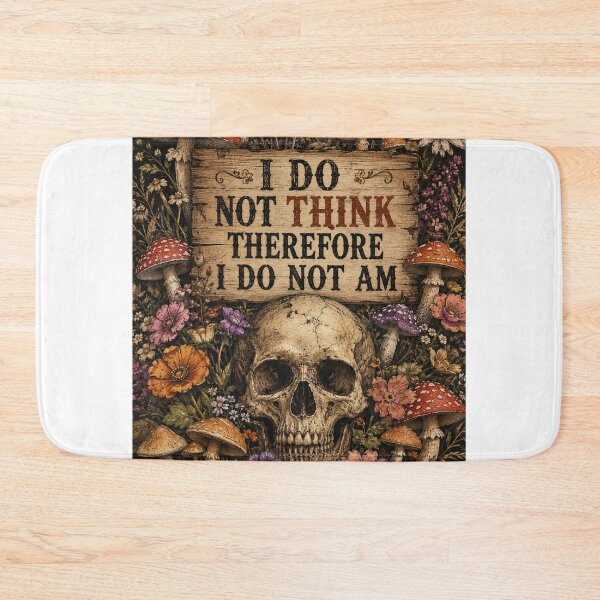 Item preview, I Do  Not Think Therefore I Do Not Am  designed and sold by Obinne.