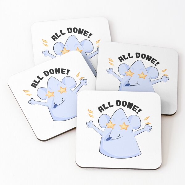 Item preview, All Done! | Cute Programmer Mouse for Developers & Coders designed and sold by Mammoths.