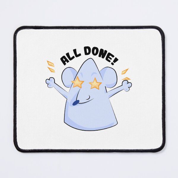 Item preview, All Done! | Cute Programmer Mouse for Developers & Coders designed and sold by Mammoths.