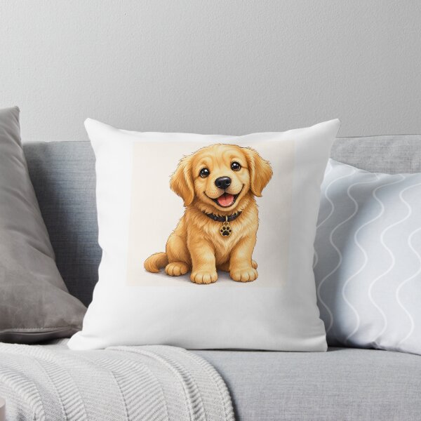 Item preview, Cute Golden Retriever Puppy designed and sold by Lumio craft.