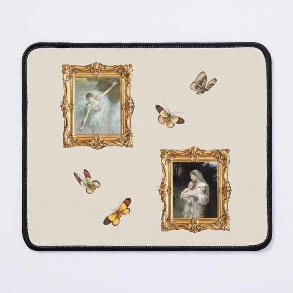 Item preview, Golden Frames & Butterflies – Classical Art Collage designed and sold by Zuo-Shop.