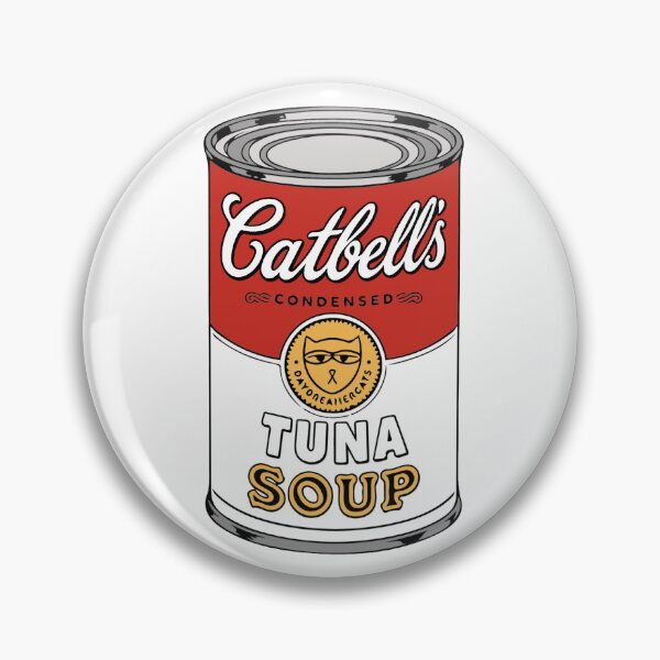 Item preview, Tuna Soup. Catbell's Soup series. Pawp art. designed and sold by The DayDreamer Cats .