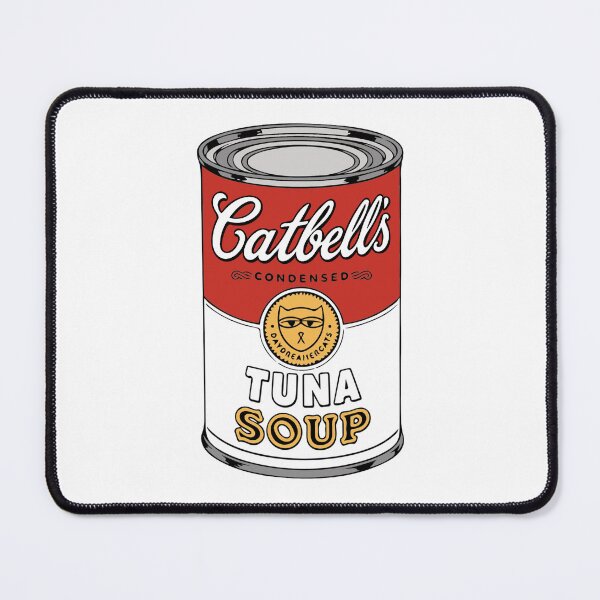 Item preview, Tuna Soup. Catbell's Soup series. Pawp art. designed and sold by The DayDreamer Cats .