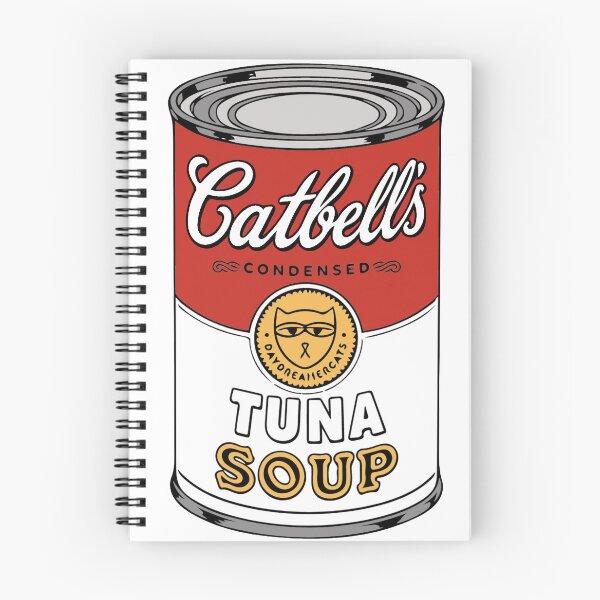 Item preview, Tuna Soup. Catbell's Soup series. Pawp art. designed and sold by The DayDreamer Cats .