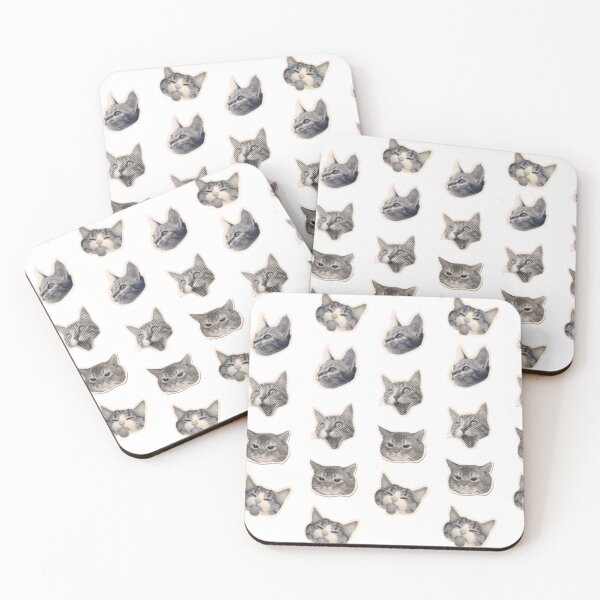 Item preview, Cute Retro Cats Y2K designed and sold by soysauceprints.