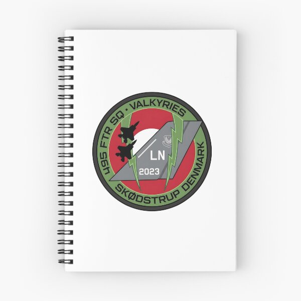 Item preview, 495th Fighter Squadron Valkyries Skødstrup Denmark 2023 Emblem designed and sold by CharlieDesings.