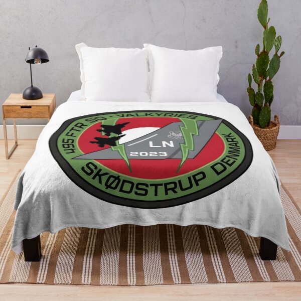 Item preview, 495th Fighter Squadron Valkyries Skødstrup Denmark 2023 Emblem designed and sold by CharlieDesings.