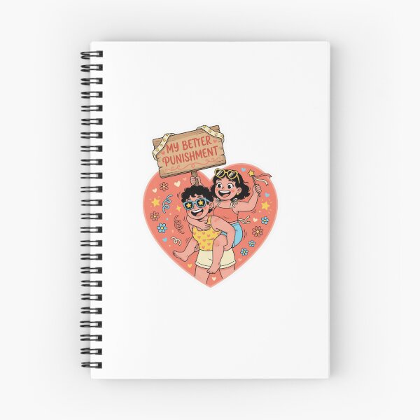 Item preview, My Better Punishment Funny Love Sticker designed and sold by Imaginarium of Chaos falcon88 .