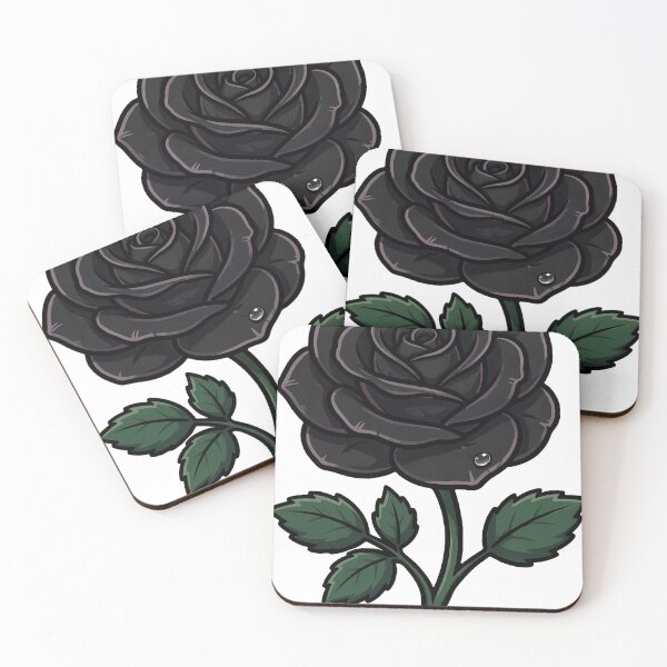 Item preview, Black Rose in Bloom designed and sold by IllumeInk.