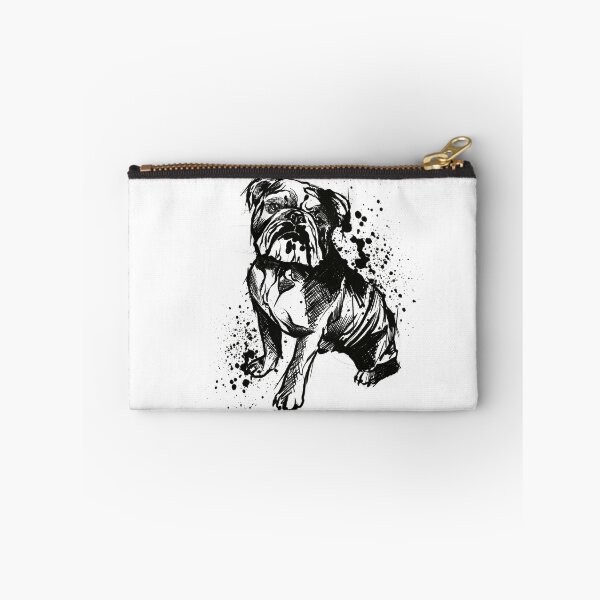 Item preview, Bulldog Ink Splatter Portrait designed and sold by Inkversed.