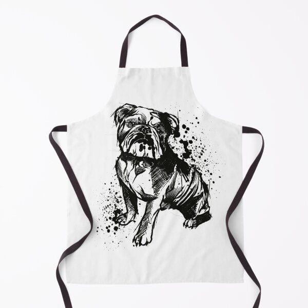Item preview, Bulldog Ink Splatter Portrait designed and sold by Inkversed.
