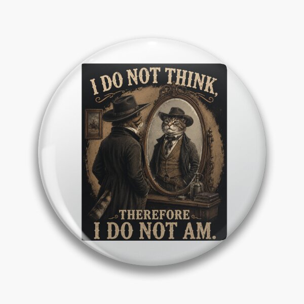 Item preview, I Do  Not Think Therefore I Do Not Am . designed and sold by Obinne.