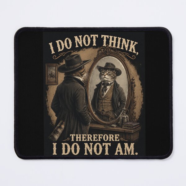 Item preview, I Do Not Think Therefore I Do Not Am . designed and sold by Obinne.