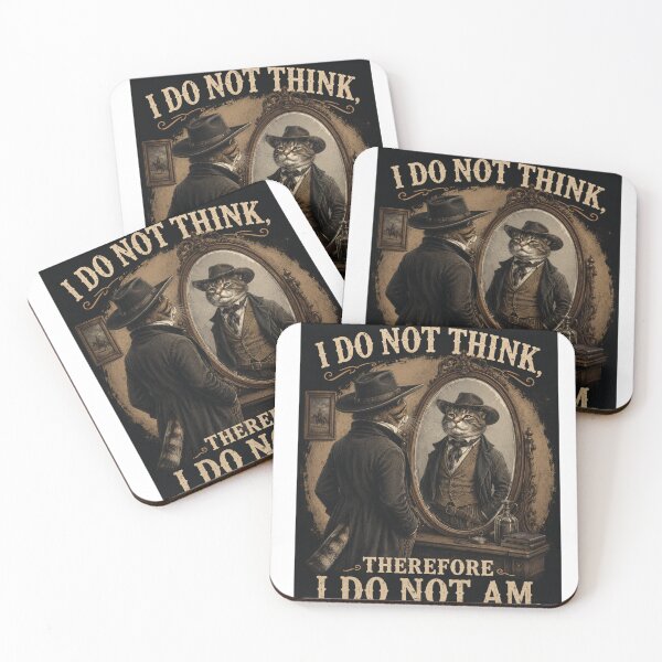 Item preview, I Do  Not Think Therefore I Do Not Am . designed and sold by Obinne.