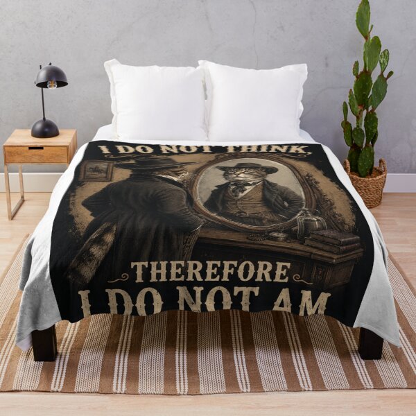 Item preview, I Do Not Think Therefore I Do Not Am . designed and sold by Obinne.