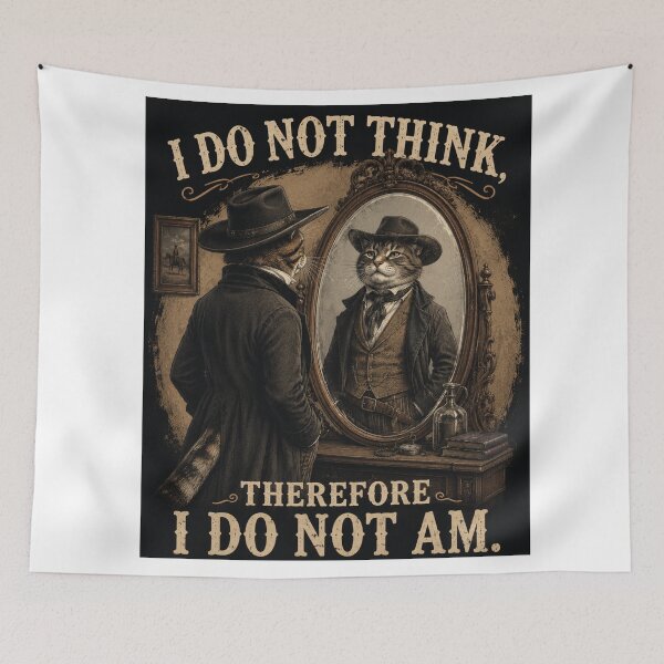 Item preview, I Do  Not Think Therefore I Do Not Am . designed and sold by Obinne.