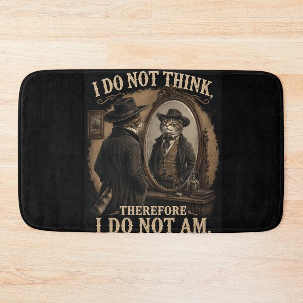Item preview, I Do  Not Think Therefore I Do Not Am . designed and sold by Obinne.