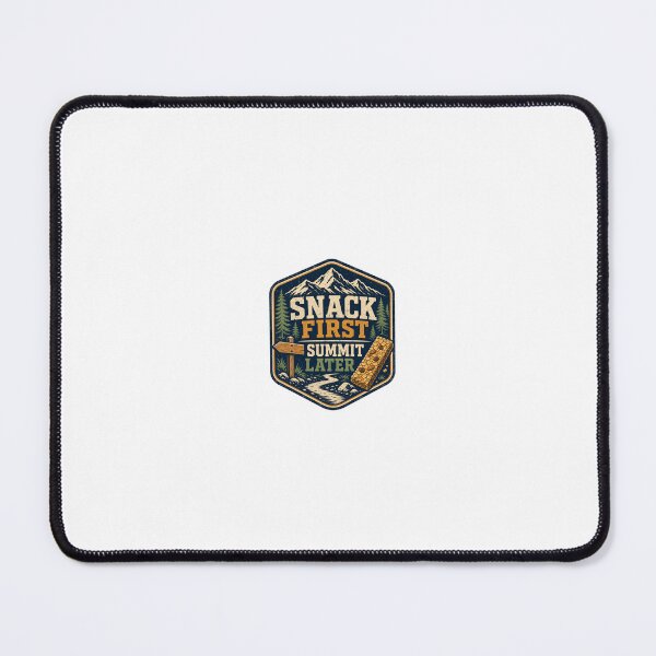 Item preview, Snack First Summit Later Hiking designed and sold by aihrgdesign.