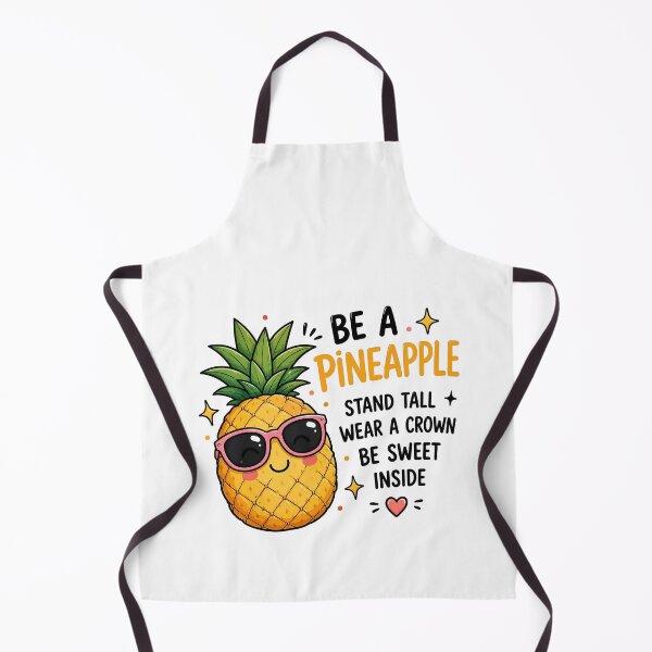 Item preview, Be A Pineapple | Inspirational Summer Quote | Cute Tropical Fruit Illustration designed and sold by RidaSalArt.