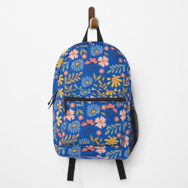 Item preview, Blue Field of Pretty Flowers designed and sold by MayaCordalia.