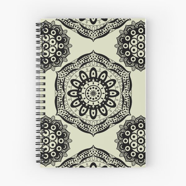Item preview, Minimal Black Mandala Pattern | Elegant Boho Zen Geometric Floral Design designed and sold by ThiagoSDantas.