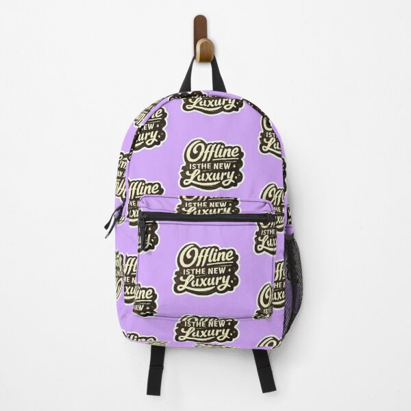 Item preview, Offline Is The New Luxury - Retro Vintage Typography Sticker designed and sold by Scro-Ciob-Shop.
