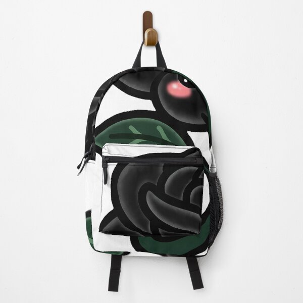 Item preview, Black Rose with Crescent Moon designed and sold by IllumeInk.