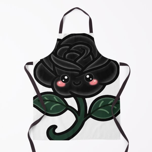 Item preview, Black Rose with Crescent Moon designed and sold by IllumeInk.