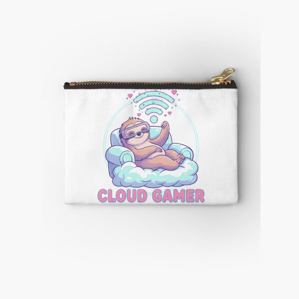 Item preview, Cloud Gamer Sloth – Cute Gaming Sloth with VR Goggles | Funny Cloud Gaming Design designed and sold by PT PROJECT.