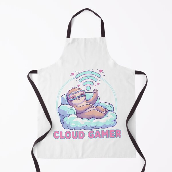Item preview, Cloud Gamer Sloth – Cute Gaming Sloth with VR Goggles | Funny Cloud Gaming Design designed and sold by PT PROJECT.