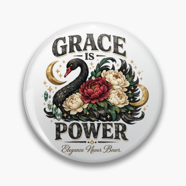 Item preview, Grace Is Power – Elegant Black Swan Art designed and sold by Dogandesighn.
