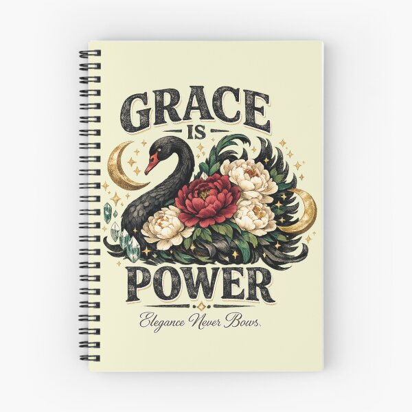 Item preview, Grace Is Power – Elegant Black Swan Art designed and sold by Dogandesighn.