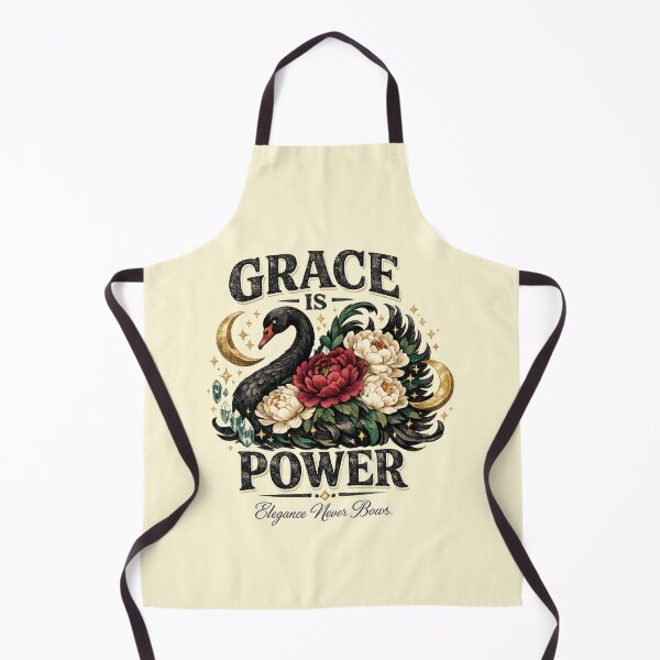 Item preview, Grace Is Power – Elegant Black Swan Art designed and sold by Dogandesighn.
