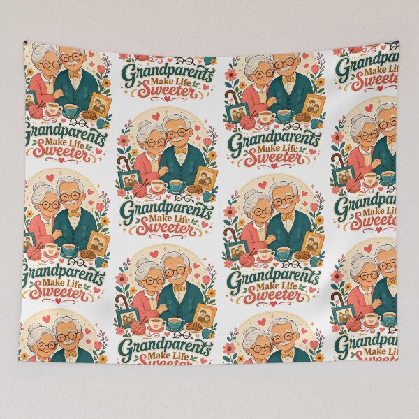 Item preview, Grandparents Make Life Sweeter designed and sold by Horizon-Design.