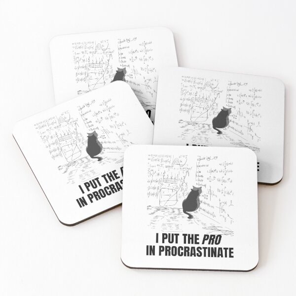 Item preview, I Put The Pro In Procrastinate Funny Shirt designed and sold by Lizscorpio.